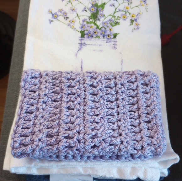 Teatowel with two discloths - Picture 3 of 3